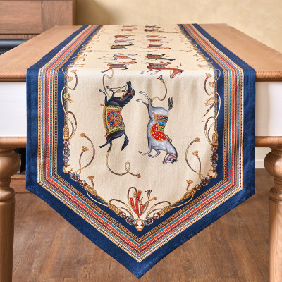 Дорожка на стол "PASSAGE", 45х215см, бежевый, 100% хлопок,твил LEFARD 850-758-31-8