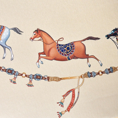 Скатерть овальная " PASSAGE" 140х300см ,бежевый, 100% хлопок,твил, пропитка LEFARD 850-758-42-20