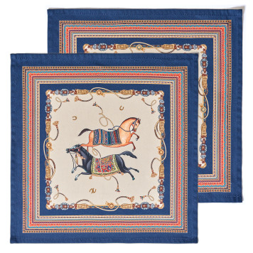 Набор салфеток 2 шт " PASSAGE" , 40х40см, 100% хлопок, бежевый, твил LEFARD 850-758-8