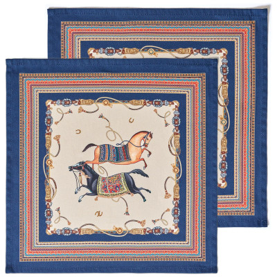 Набор салфеток 2 шт " PASSAGE" , 40х40см, 100% хлопок, бежевый, твил LEFARD 850-758-8