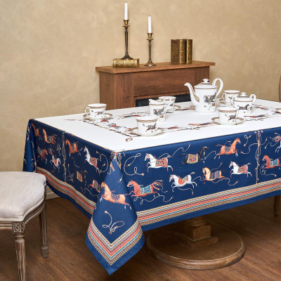 Скатерть "PASSAGE" 140х180см ,белый, 100% хлопок с пропиткой,твил LEFARD 850-759-2-11