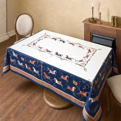 Скатерть "PASSAGE" 140х180см ,белый, 100% хлопок с пропиткой,твил LEFARD 850-759-2-13