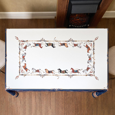 Скатерть "PASSAGE" 110х140см ,белый,100% хлопок с пропиткой,твил LEFARD 850-759-20-17