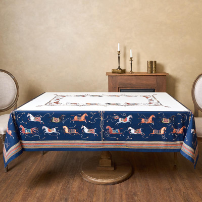 Скатерть "PASSAGE" 160х220см ,белый,100% хлопок с пропиткой,твил LEFARD 850-759-21-12