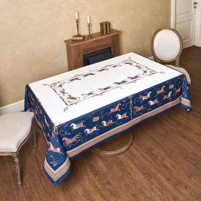 Скатерть "PASSAGE" 160х220см ,белый,100% хлопок с пропиткой,твил LEFARD 850-759-21-14