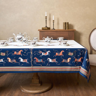 Скатерть "PASSAGE" 160х220см ,белый,100% хлопок с пропиткой,твил LEFARD 850-759-21-4