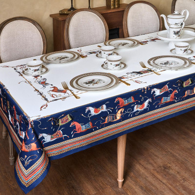 Скатерть "PASSAGE" 140х300см ,белый,100% хлопок с пропиткой,твил LEFARD 850-759-22-9