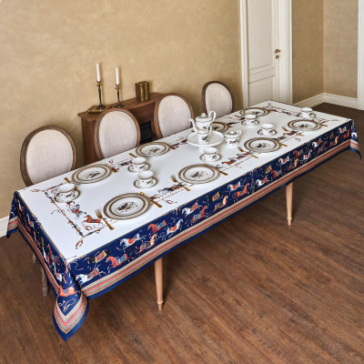 Скатерть "PASSAGE" 140х300см ,белый,100% хлопок с пропиткой,твил LEFARD 850-759-22-10