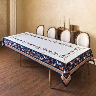 Скатерть "PASSAGE" 140х300см ,белый,100% хлопок с пропиткой,твил LEFARD 850-759-22-13