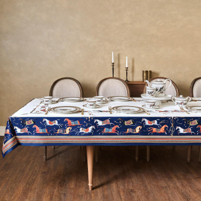 Скатерть "PASSAGE" 140х300см ,белый,100% хлопок с пропиткой,твил LEFARD 850-759-22-5