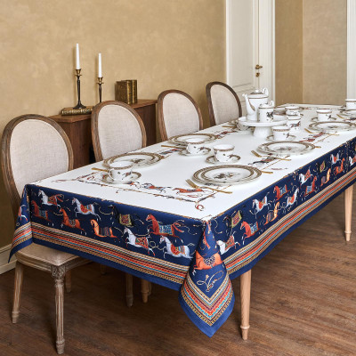 Скатерть "PASSAGE" 140х300см ,белый,100% хлопок с пропиткой,твил LEFARD 850-759-22-7