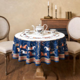 Скатерть круглая " PASSAGE" 220см , белый, 100%хлопок, твил, пропитка LEFARD 850-759-26