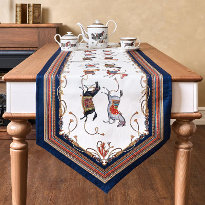 Дорожка на стол "PASSAGE", 45х300см, белый, 100% хлопок,твил LEFARD 850-759-32-4