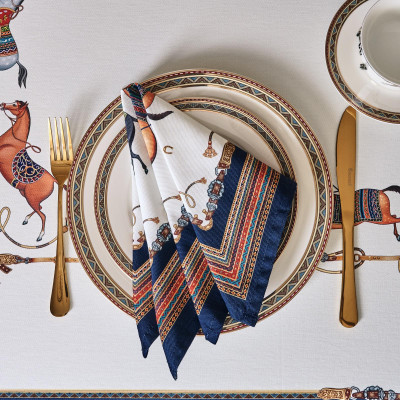 Набор салфеток 2 шт " PASSAGE" , 40х40см, 100% хлопок, белый, твил LEFARD 850-759-8-9