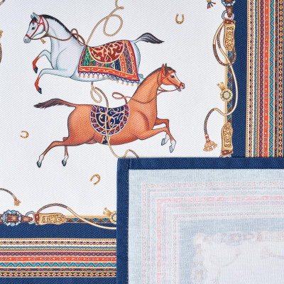 Набор салфеток 2 шт " PASSAGE" , 40х40см, 100% хлопок, белый, твил LEFARD 850-759-8-2