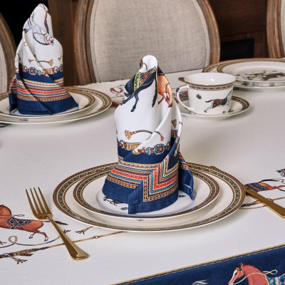 Набор салфеток 2 шт " PASSAGE" , 40х40см, 100% хлопок, белый, твил LEFARD 850-759-8-6