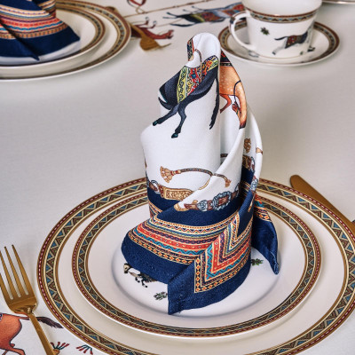 Набор салфеток 2 шт " PASSAGE" , 40х40см, 100% хлопок, белый, твил LEFARD 850-759-8-7