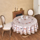 Скатерть круглая " PASSAGE" 190см , капучино, 100% хлопок, твил, пропитка LEFARD 850-760-25