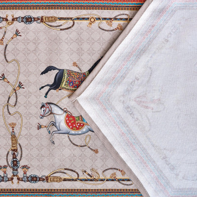 Дорожка на стол "PASSAGE", 45х300см, капучино, 100% хлопок,твил LEFARD 850-760-32-2