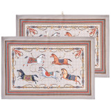 Набор полотенец 2шт " PASSAGE" , 40х60см, 100% хлопок, капучино, твил LEFARD 850-760-6