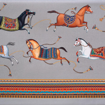 Скатерть "PASSAGE" 160х220см ,серый, 100% хлопок,твил c пропиткой LEFARD 850-761-21-13