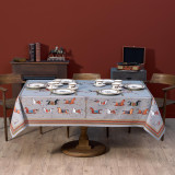 Скатерть "PASSAGE" 160х220см ,серый, 100% хлопок,твил c пропиткой LEFARD 850-761-21