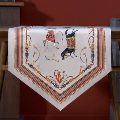 Дорожка "PASSAGE" 45х145см, 100% хлопок,твил c пропиткой, серый LEFARD 850-761-3-5