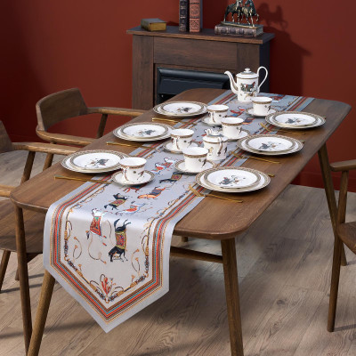 Дорожка "PASSAGE" 45х300см, 100% хлопок, серый ,твил c пропиткой LEFARD 850-761-32-5