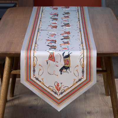 Дорожка "PASSAGE" 45х300см, 100% хлопок, серый ,твил c пропиткой LEFARD 850-761-32-6