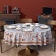 Скатерть овальная "PASSAGE" ,140х180см, 100% хлопок,твилл c пропиткой, серый LEFARD 850-761-4