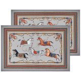 Набор полотенце 2 шт "PASSAGE" 40х60см серый ,100% хлопок твил LEFARD 850-761-6