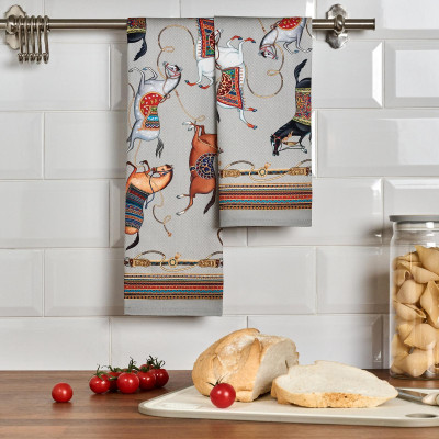 Набор полотенце 2 шт "PASSAGE" 40х60см серый ,100% хлопок твил LEFARD 850-761-6-3