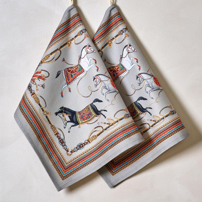 Набор полотенце 2 шт "PASSAGE" 40х60см серый ,100% хлопок твил LEFARD 850-761-6-5