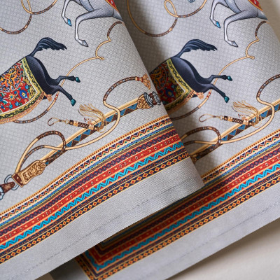 Набор полотенце 2 шт "PASSAGE" 40х60см серый ,100% хлопок твил LEFARD 850-761-6-6