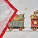Дорожка на стол " ЩЕЛКУНЧИК" , 45х145см, красный, 100% хлопок,твил LEFARD 850-762-3