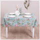 Скатерть "РАЙСКИЙ САД" 140х180 см, 100% хлопок,бирюза, LEFARD 850-818-23