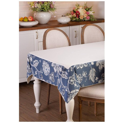 Скатерть" САПФИР" 140*180см,шампань, 100% хлопок LEFARD 850-839-23