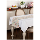 Дорожка на стол " НАИВ" ,40х120см, 100% хлопок ,белый LEFARD 850-845-3