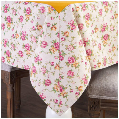 Скатерть " ПРОВАНС" ,140х180,100% хлопок,горчица, LEFARD 850-881-25-1