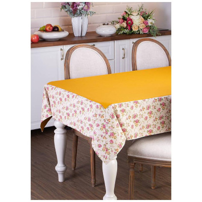 Скатерть " ПРОВАНС" ,140х180,100% хлопок,горчица, LEFARD 850-881-25