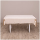 Скатерть сатин золото 140х140см евроуголок 100% полиэстер LEFARD 850-908-1