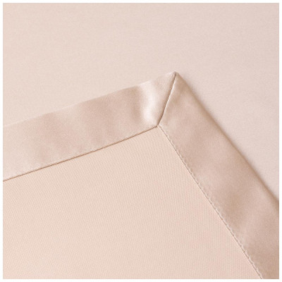 Скатерть сатин золото 140х140см евроуголок 100% полиэстер LEFARD 850-908-1-1