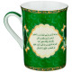 Кружка " АЛЬ-ФАТИХА" 300 мл зеленая (кор=48шт.) LEFARD 85-1204