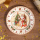 Тарелка обеденная "ДЕД МОРОЗ" 27 см (кор=18шт.) LEFARD 85-1721