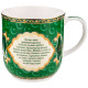 Кружка "СУРА" 400 мл зеленая (кор=36шт.) LEFARD 85-1781