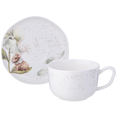 Чайная пара "SUNDAY" 250 мл (кор=24наб.) LEFARD 85-1842