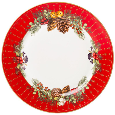 Тарелка обеденная "CELEBRATION" 27 см (кор=18шт.) LEFARD 85-1926