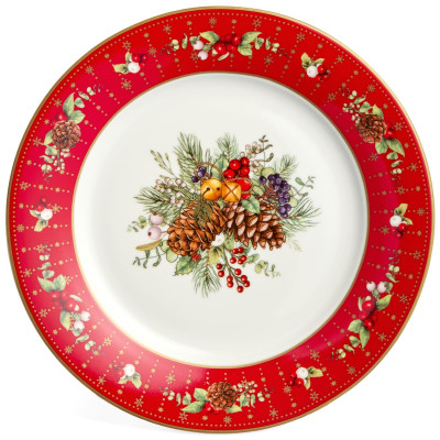 Тарелка закусочная "CELEBRATION" 20,5 см (кор=18шт.) LEFARD 85-1928-1