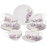 Чайный набор "SUNDAY" на 6 пер. 12 пр. 280 мл (кор=6наб.) LEFARD 85-1934