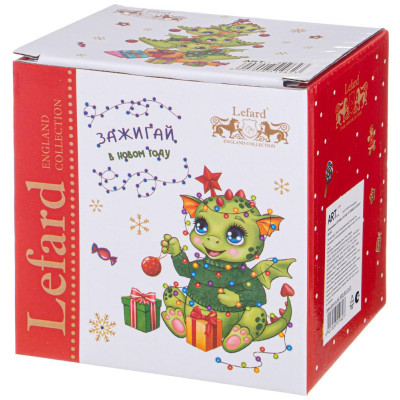 Кружка "С НОВЫМ ГОДОМ!" 300 мл (кор=48шт.) LEFARD 85-1961